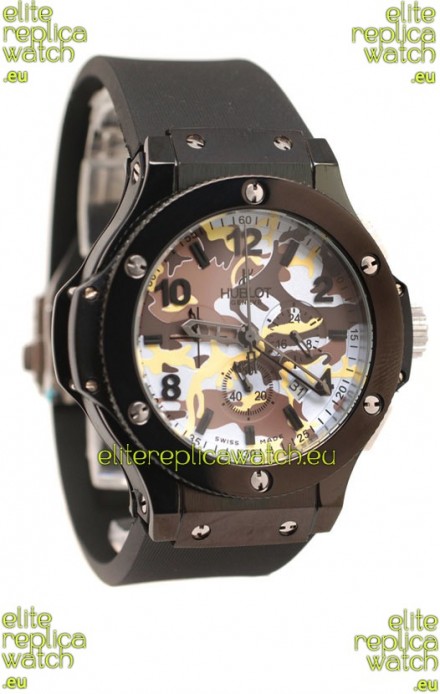 Hublot Big Bang Commando White Camouflage Japanese Watch