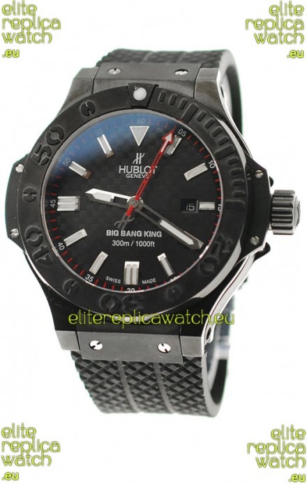 Hublot Big Bang King Carbon Dial Watch in all Black