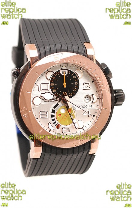 Mont Blanc Sports Chronograph Japanese Watch