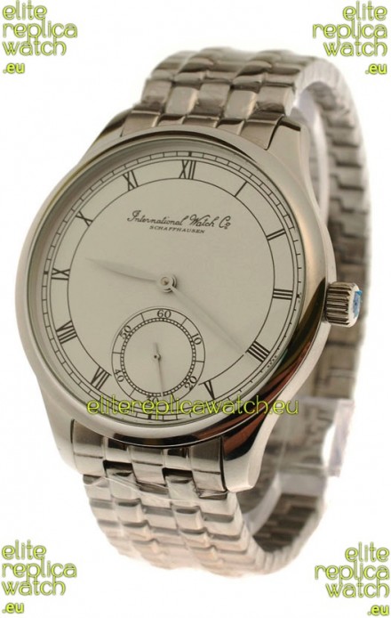 IWC Portugese Automatic Japanese Replica Watch in White Dial