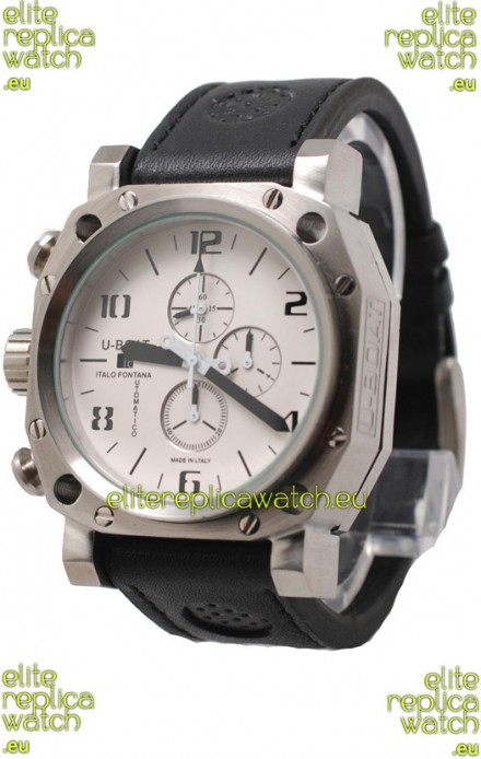 U-Boat Thousand of Feet Japanese Replica Watch in White Dial