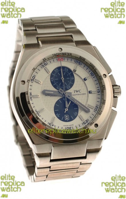 IWC Ingenieur Chronograph Japanese Watch in White Dial