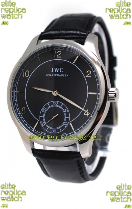 IWC Portugese Automatic Watch in Black Dial