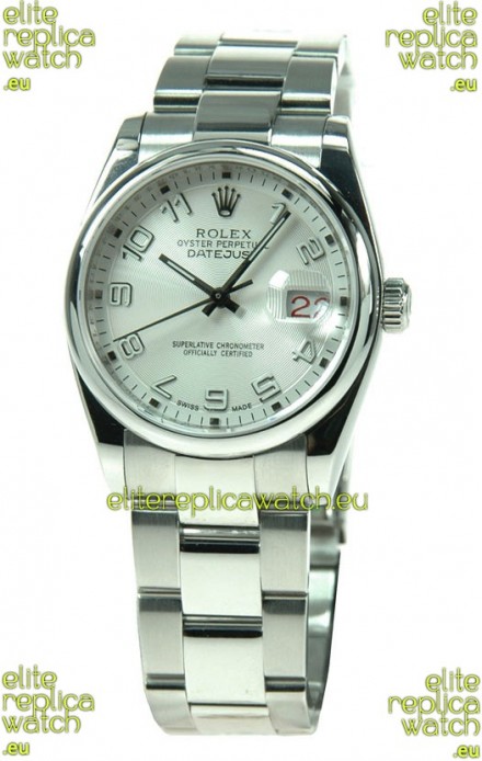 Rolex Datejust Swiss Replica Silver Watch