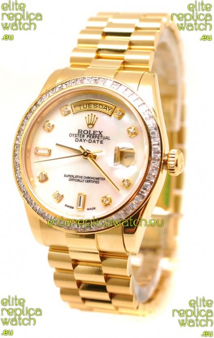 Rolex Day Date Gold Japanese Replica Watch