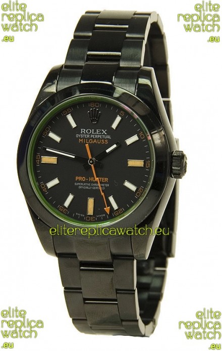 Rolex Milgauss Pro Hunter Edition Japanese Replica Watch