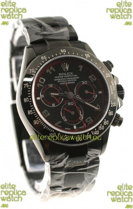 Rolex Daytona Cosmograph 2011 Edition Swiss Watch in Black