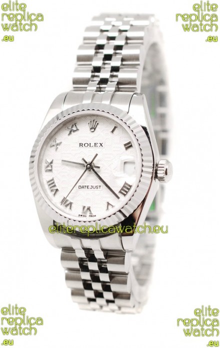 Rolex DateJust Mid-Sized Swiss Replica Watch