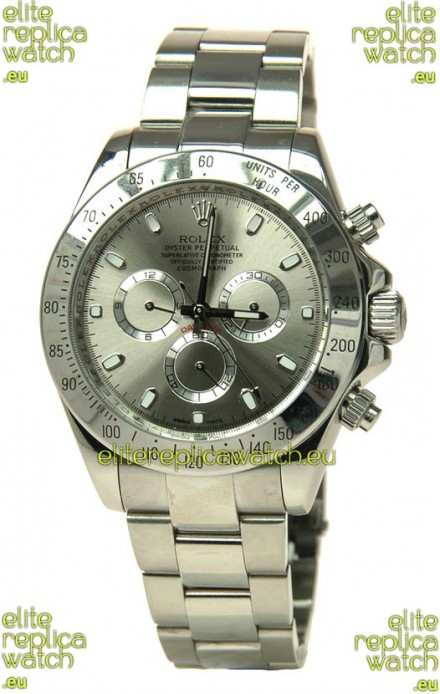 Rolex Daytona Silver Japanese Replica Watch