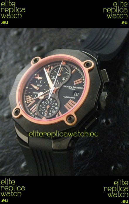 Baume & Mercier Riveria Swiss Watch in Black Dial