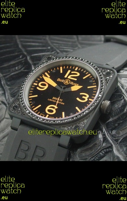 Bell and Ross BR01 92 Limited Edition Swiss Watch in Black Dial