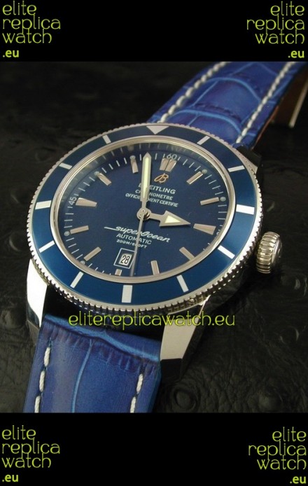 Breitling Superocean Swiss Replica Watch in Blue Dial