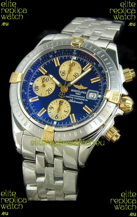 Breitling Windrider Swiss Replica Watch in Blue Dial
