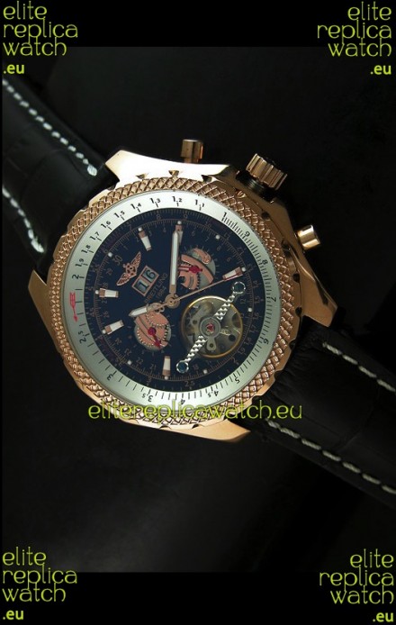 Breitling for Bentley Japanese Replica Tourbillon Watch