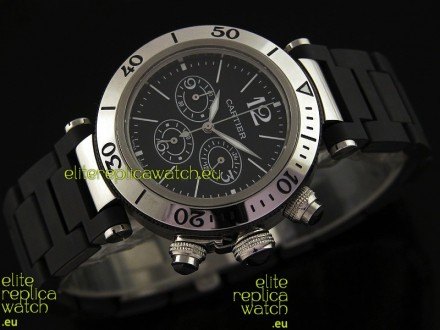 Cartier De Pasha Japanese Replica Watch in White Dial