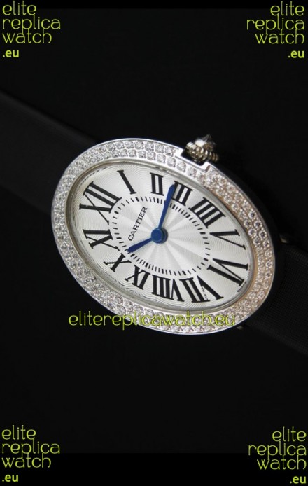Cartier Ellipse Ladies Replica Watch in White Dial