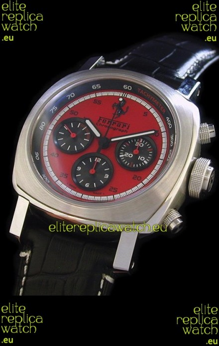 Ferrari Granturismo Swiss Replica Watch in Red Dial