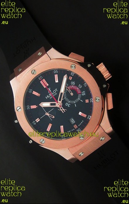 Hublot Big Bang Limited Edition Swiss Replica Watch in Black Dial