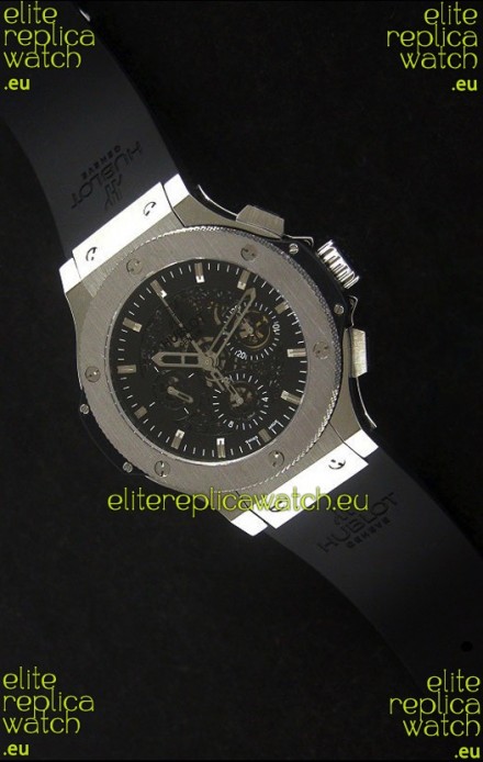 Hublot Big Bang AeroBang Swiss Watch in Steel Case