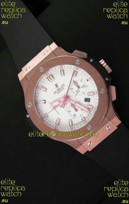 Hublot Big Bang Swiss Replica Watch in Pink Gold - 1:1 Ultimate Mirror Replica Watch