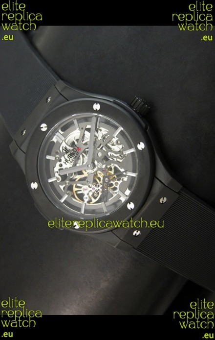 Hublot Classic Fusion Japanese Replica Watch in PVD Casing