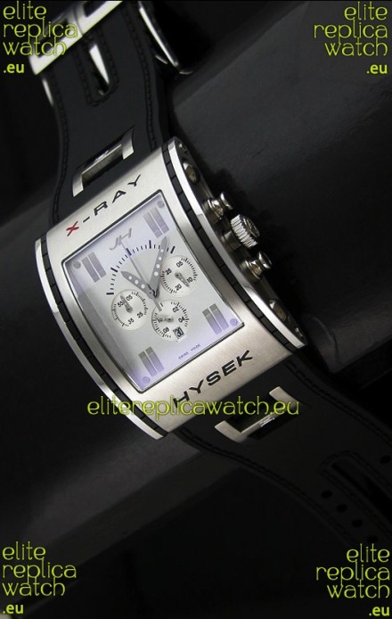 Jorg Hysek X- Ray Japanese Replica Watch in White Dial