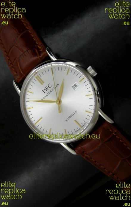 IWC Big Pilot Swiss Replica Watch in Stainless Steel Casing