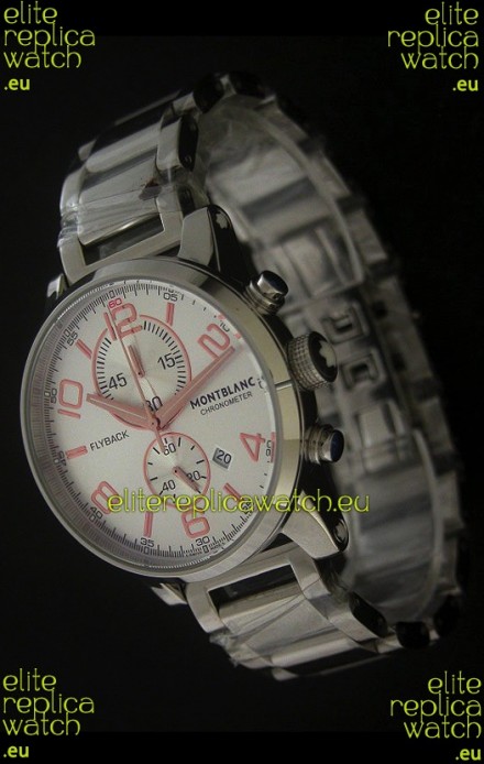 Montblanc FlyBack Chronometer Watch in Stainless Steel Casing