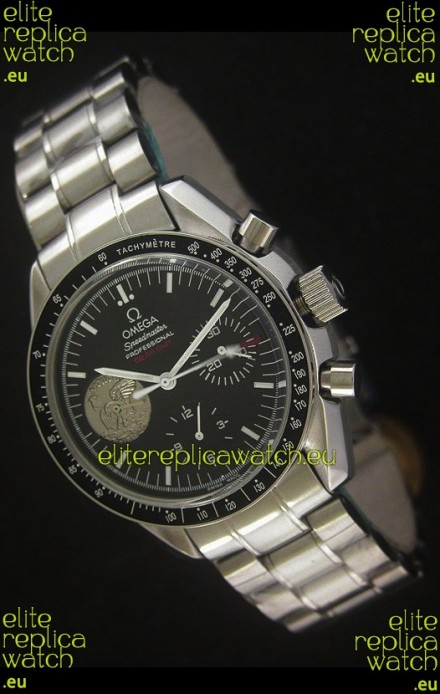 Omega Speedmaster Professional 0258 GMT Watch in Black Dial