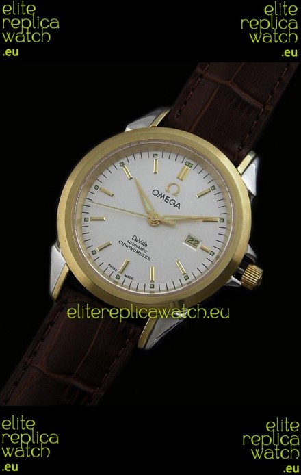 Omega De Ville Co Axial Watch in Yellow Gold Casing