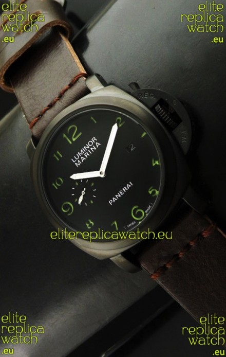 Panerai Luminor Marina PVD Japanese Watch