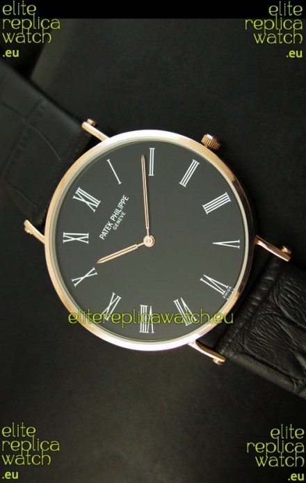 Patek Philippe Calatrava Ulta-Thin Japanese Replica Watch - 4MM Thick