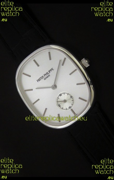 Patek Philippe Mens Golden Elipse Japanese Watch in Steel