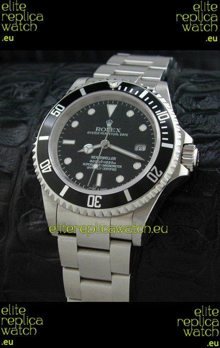 Rolex Sea-Dweller Japanese Replica Watch in Black Dial