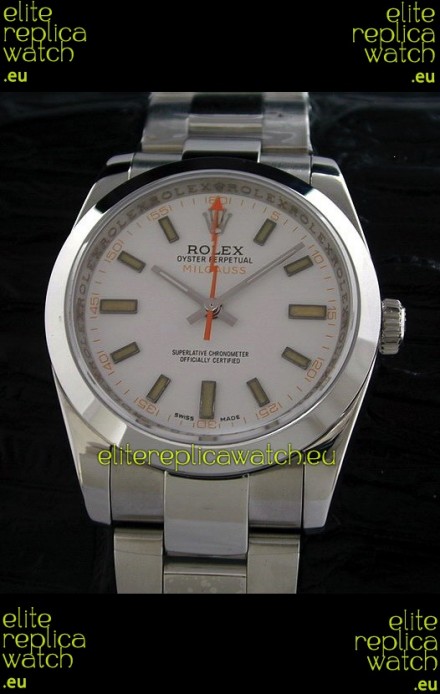 Rolex Oyster Perpetual Milgauss Swiss Replica Watch