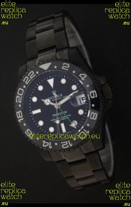 Rolex Pro-Hunter GMT Master II Swiss Replica PVD Watch
