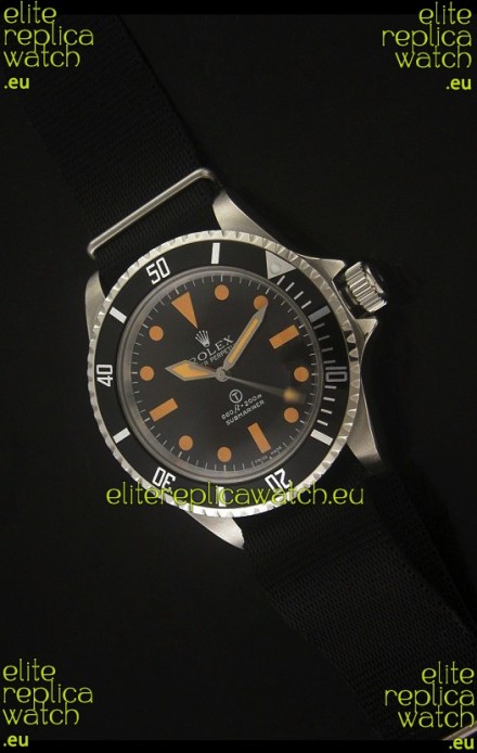 Rolex Vintage Submariner Swiss Replica Watch in Orange Markers
