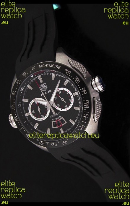 Tag Heuer Mercedes-Benz SLR Calibre 17 Steel Japanese Watch in Black
