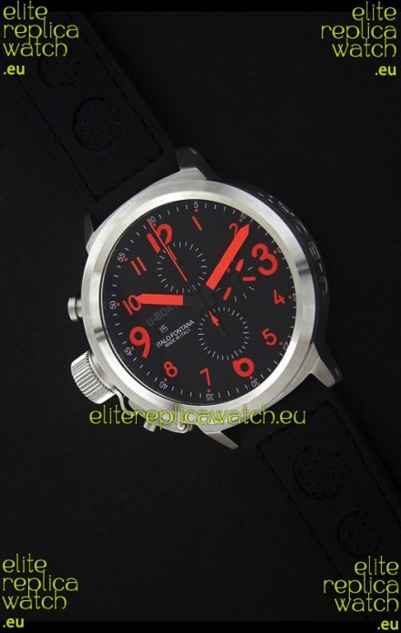 U-Boat Flightdeck Watch in Black Dial