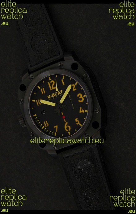U-Boat Thousands of Feet Black PVD Watch