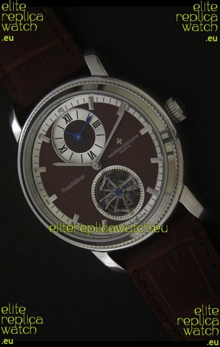 Vacheron Constantin Malte Tourbillon Japanese Watch in Brown Dial