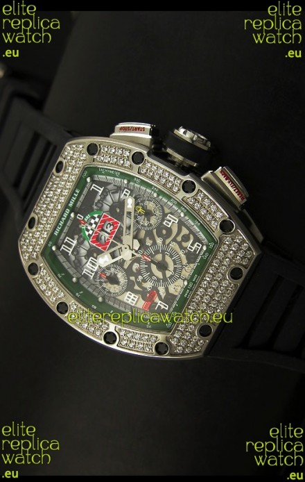Richard Mille Filippe Massa Edition Titanium Swiss Replica Watch