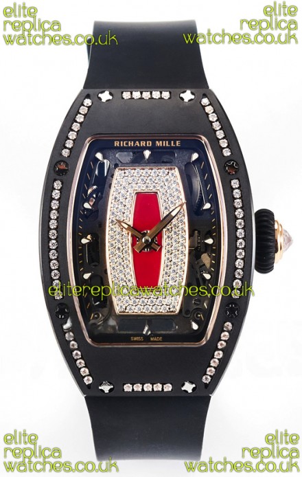 Richard Mille RM007 Black Ceramic Automatic Super Clone Watch 