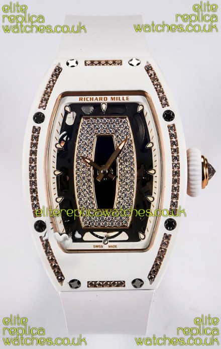 Richard Mille RM007 White Ceramic Automatic Super Clone Watch 