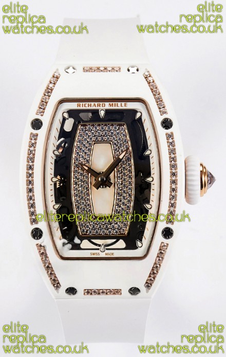 Richard Mille RM007 White Ceramic Automatic Super Clone Watch 