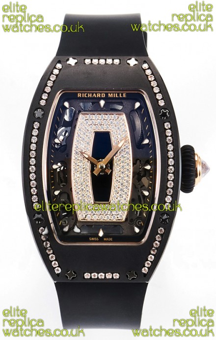 Richard Mille RM007 Black Ceramic Automatic Super Clone Watch 