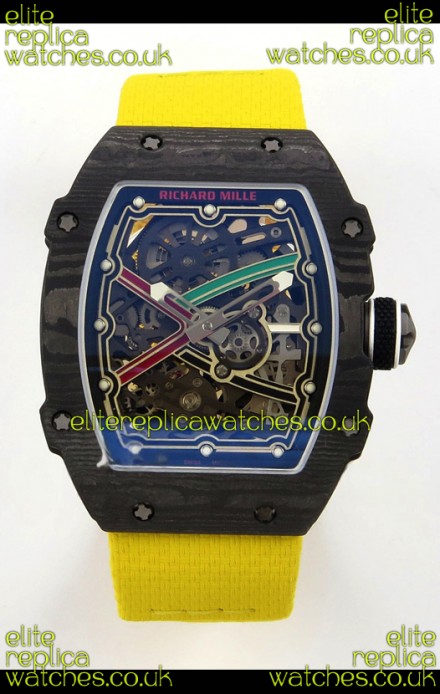 Richard Mille RM67-02 Black NTPT 37 Grams CRMA7 Clone Movement 