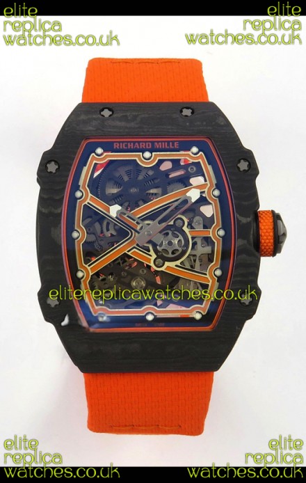 Richard Mille RM67-02 Black NTPT 37 Grams CRMA7 Clone Movement 