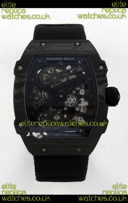 Richard Mille RM67-02 Black NTPT 37 Grams CRMA7 Clone Movement 