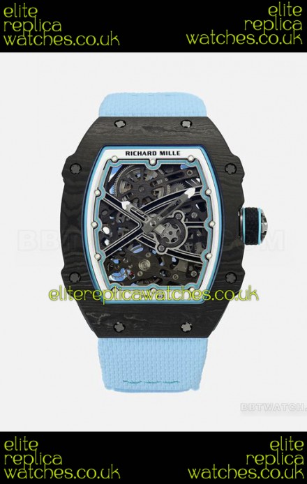 Richard Mille RM67-02 Black NTPT 37 Grams CRMA7 Clone Movement 